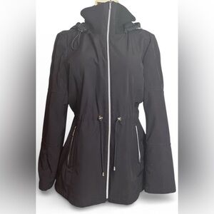 Apt. 9 Insulated Hooded Coat – Black, Size XL